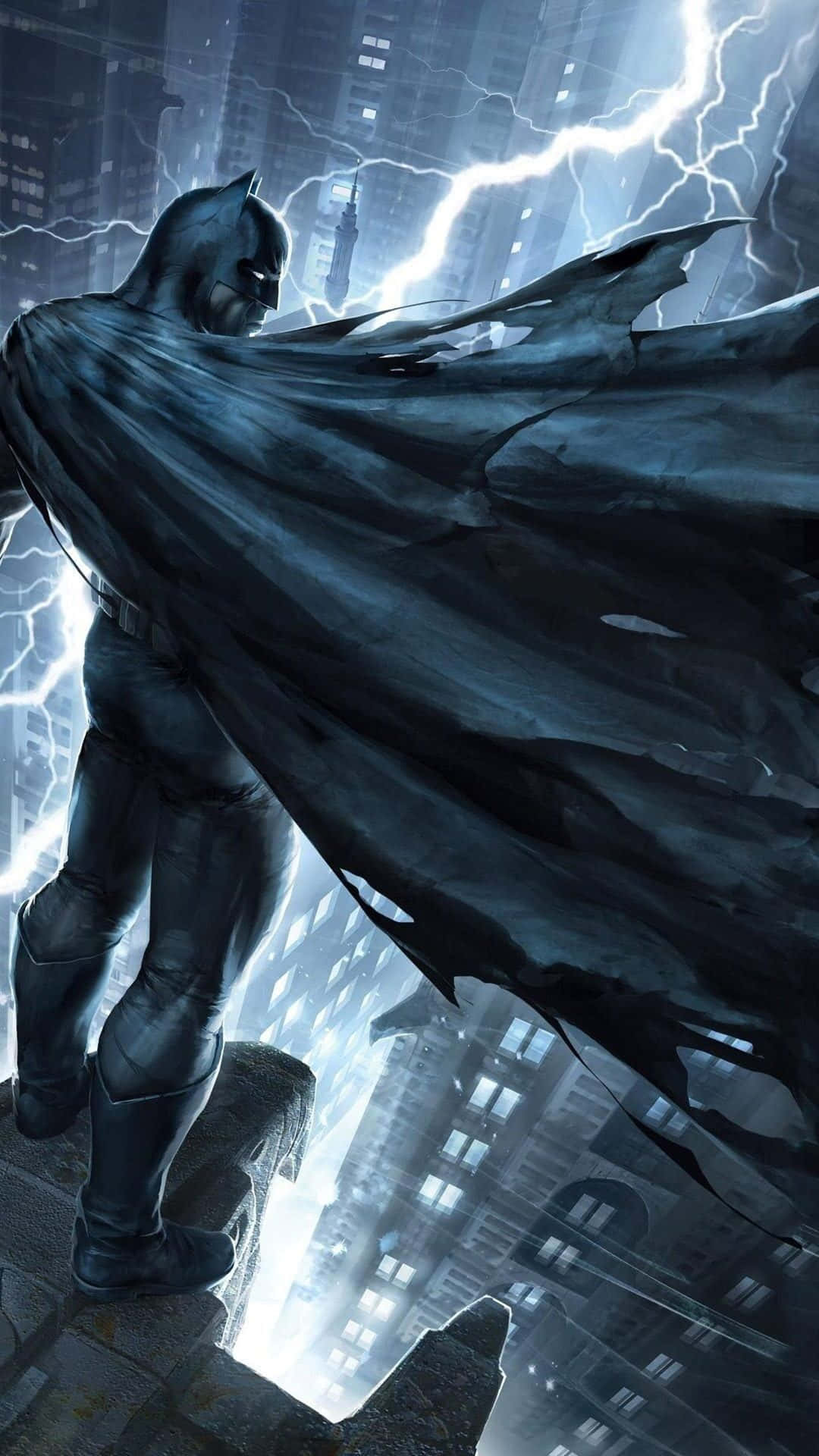 The Dark Knight On Your Iphone Background