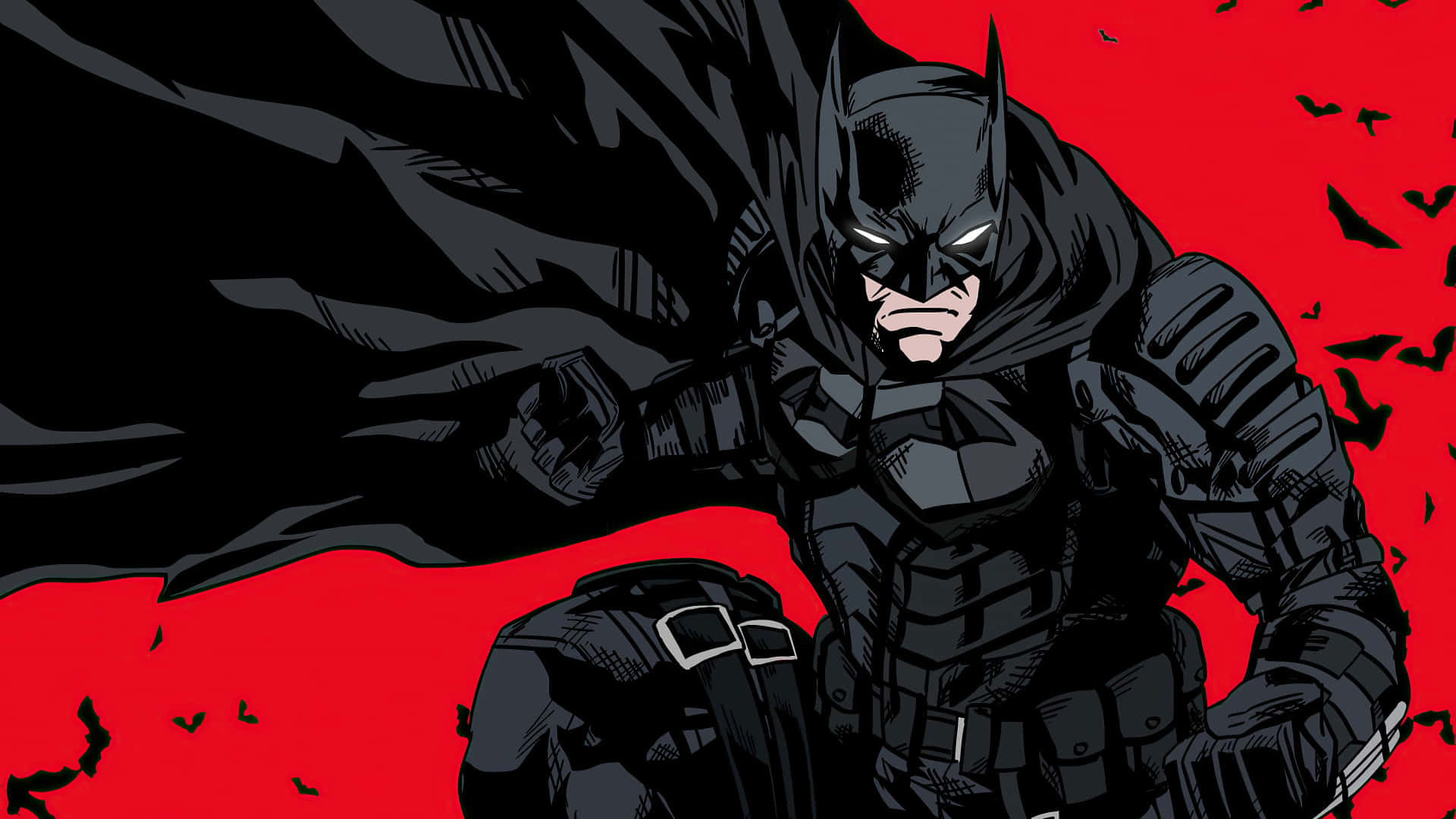The Dark Knight Reveals Himself Background