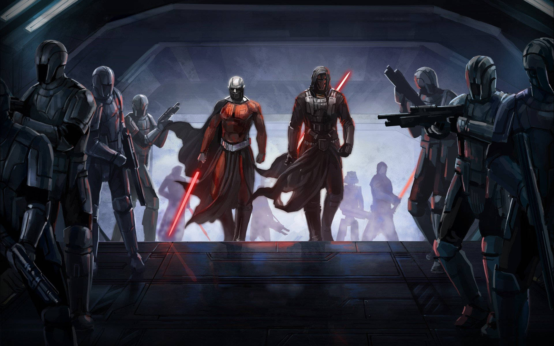 The Darkness Of The Sith Lords Background