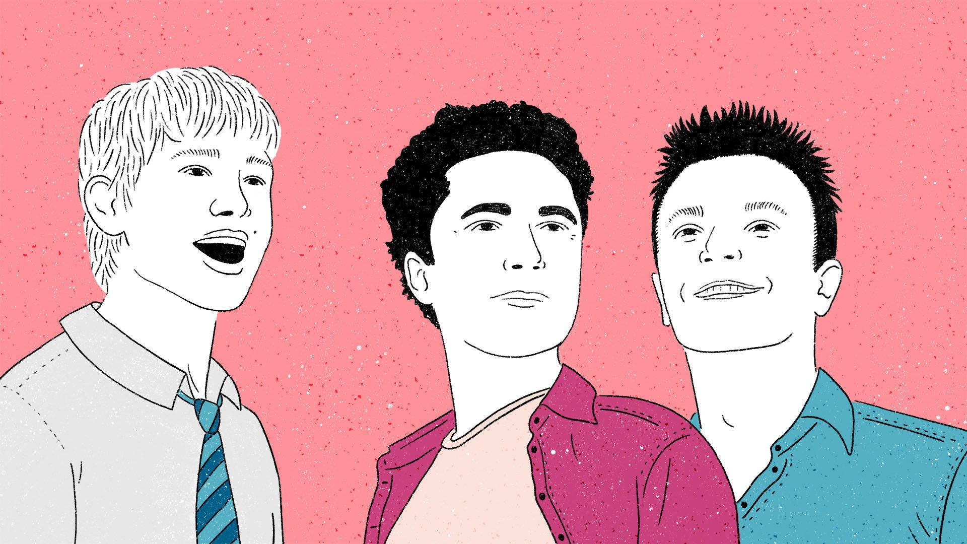 The Dazzling Artwork Of Queer As Folk Cast Background