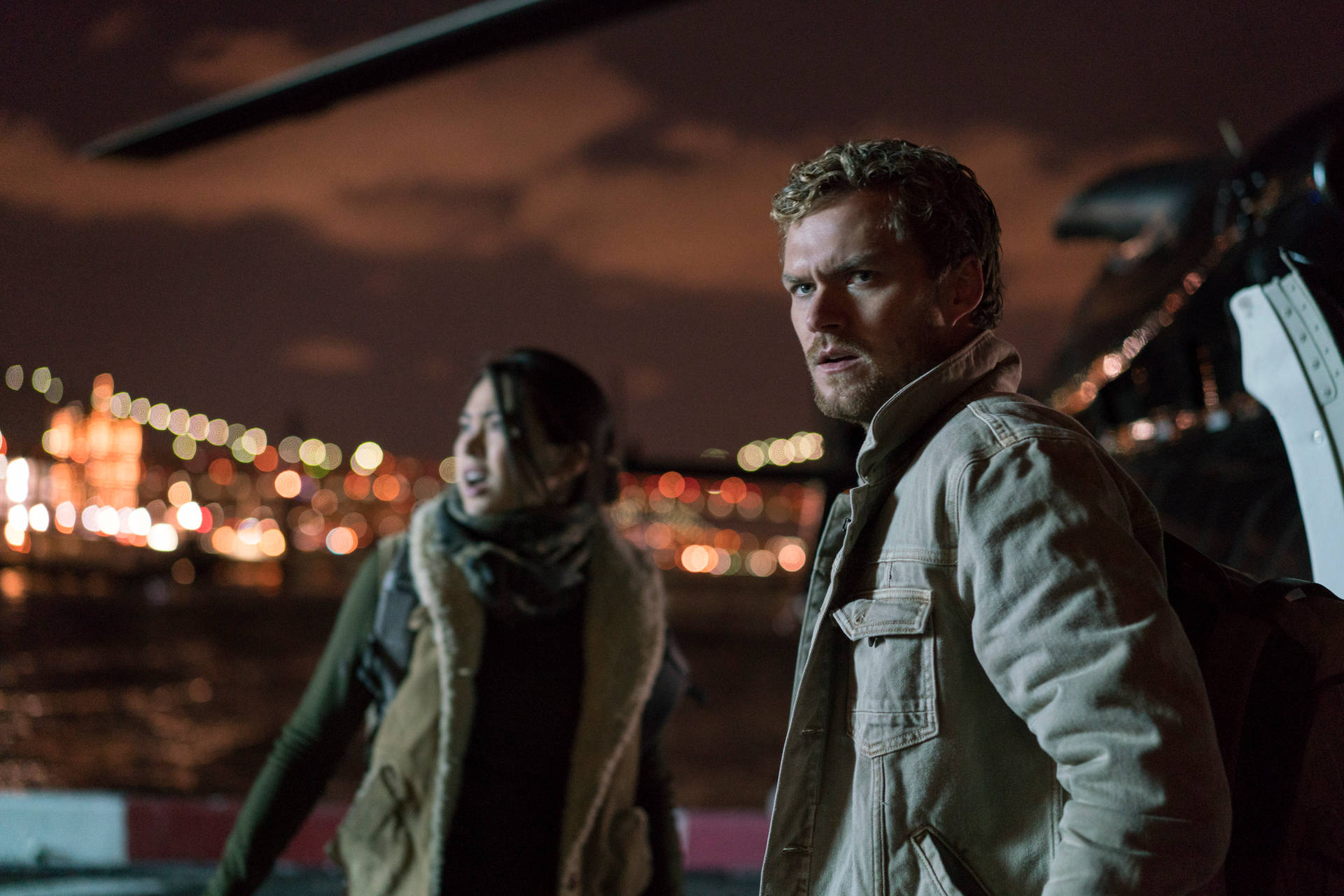 The Defenders Colleen And Danny Rand Background