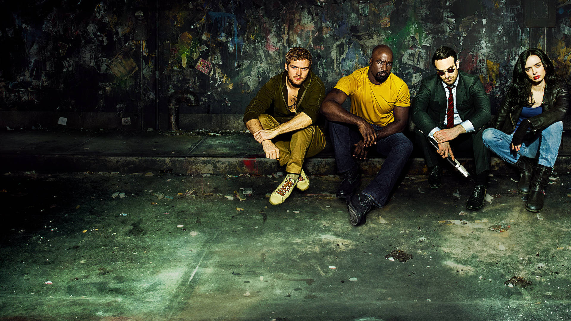 The Defenders Superhero Tv Series Background