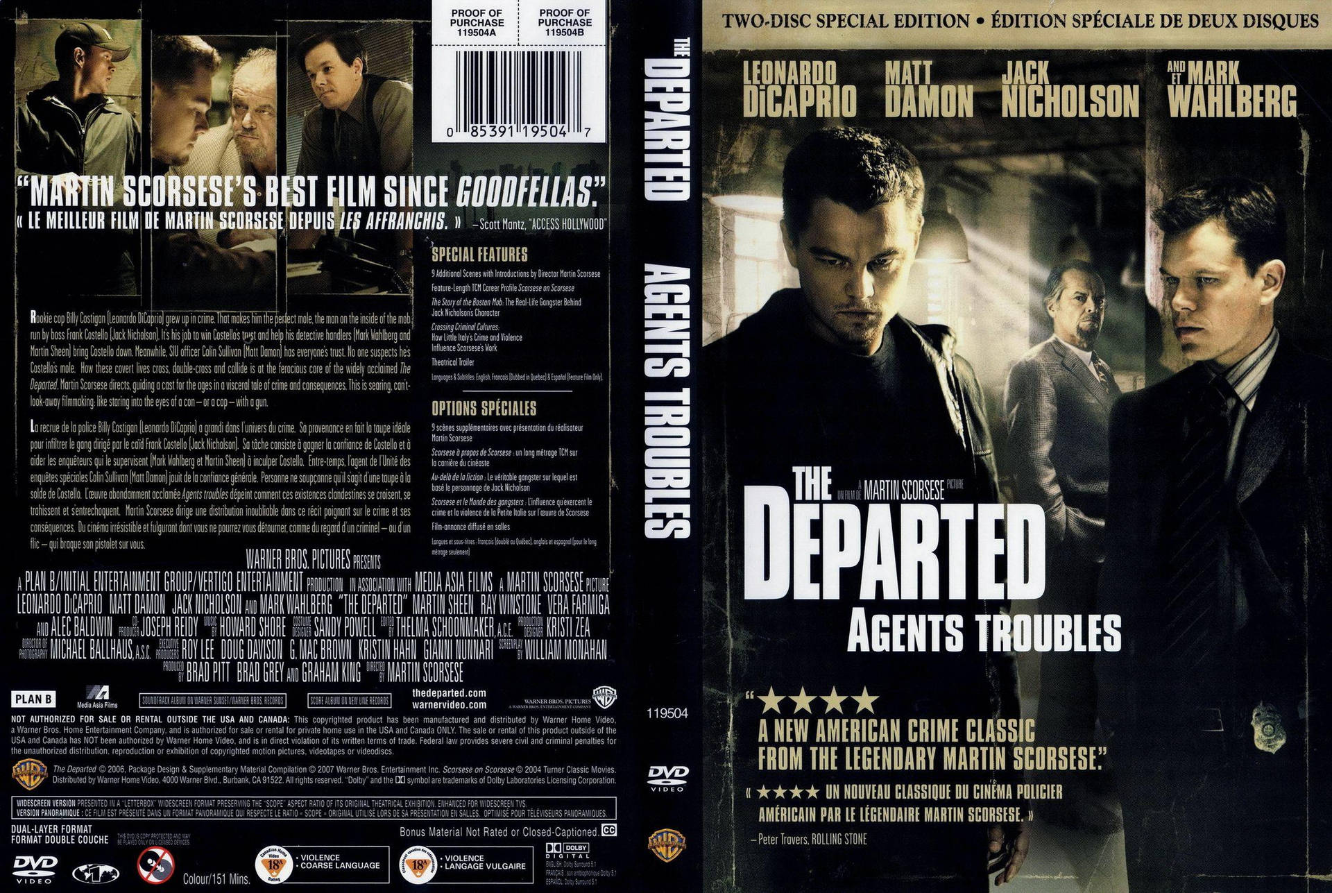 The Departed Dvd Cover