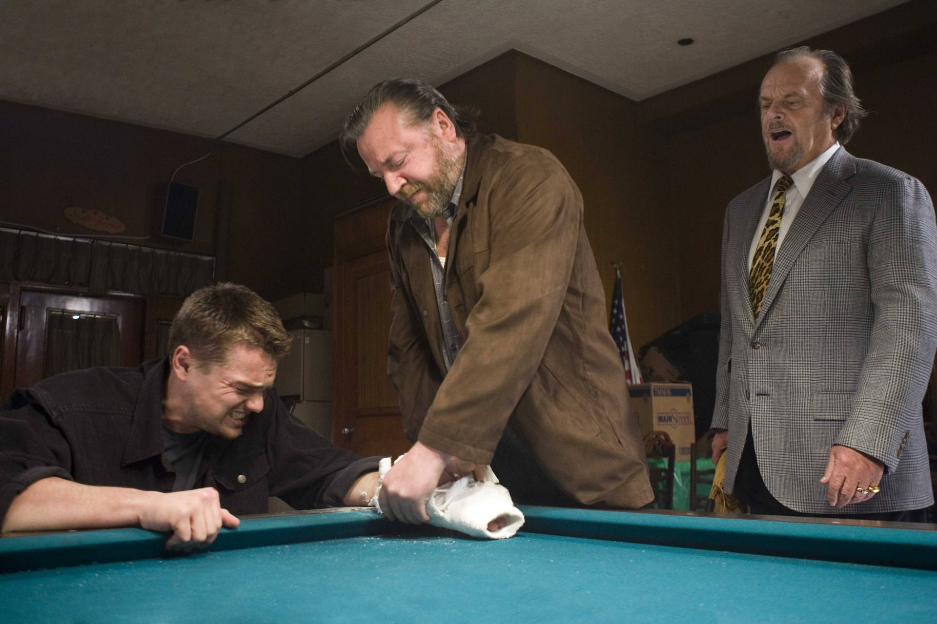 The Departed Leonardo Dicaprio Injured Hand