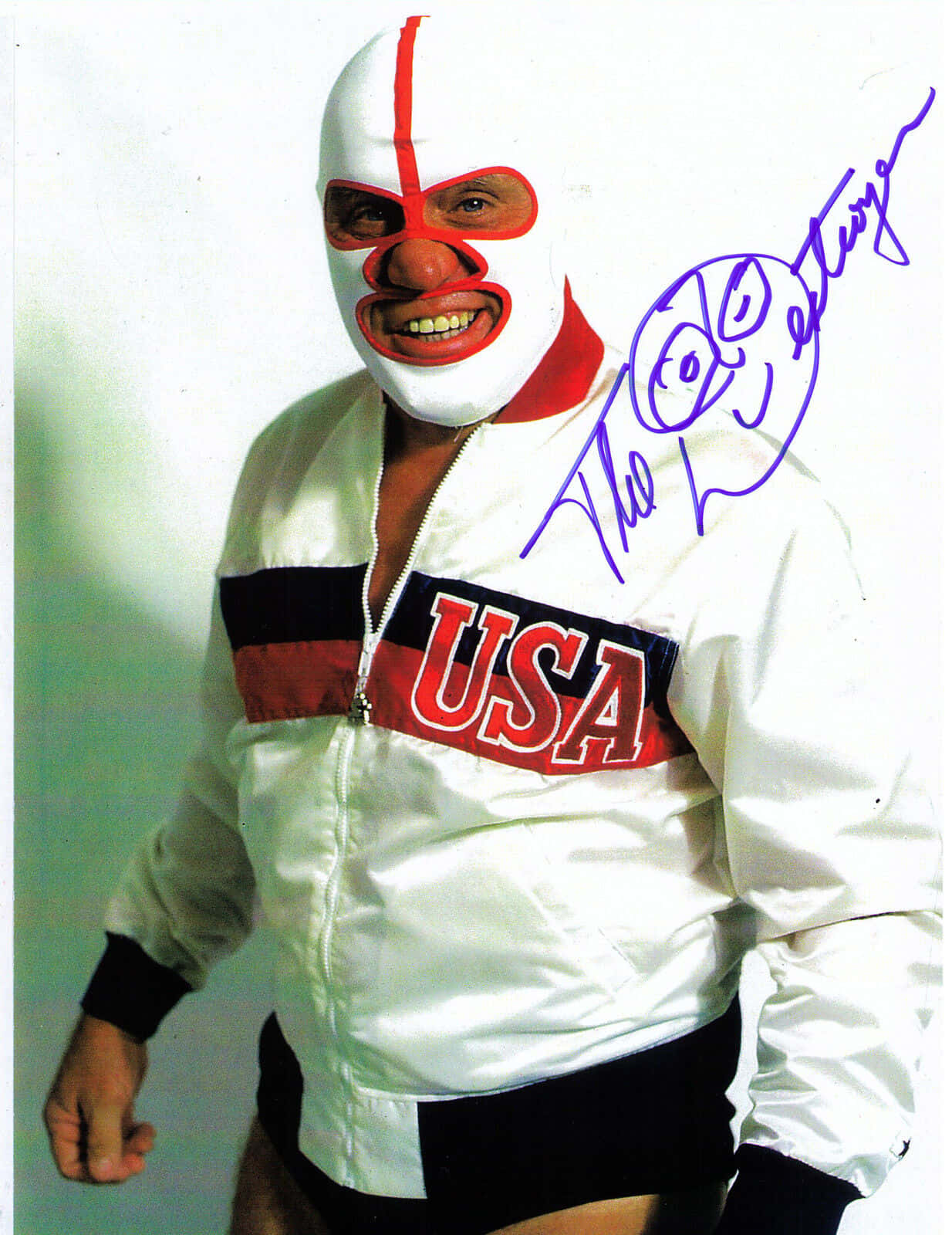 The Destroyer Usa Jacket Signed Background