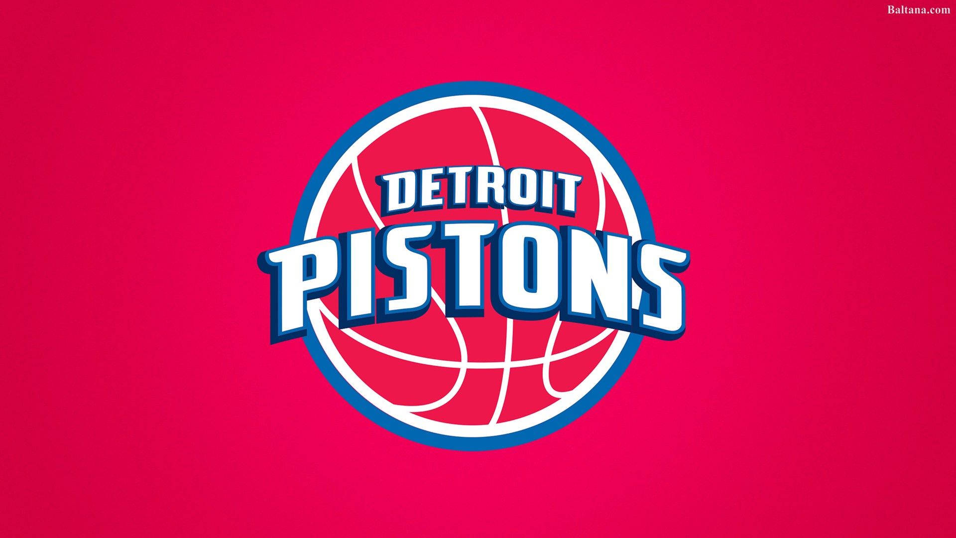 The Detroit Pistons In Action Background