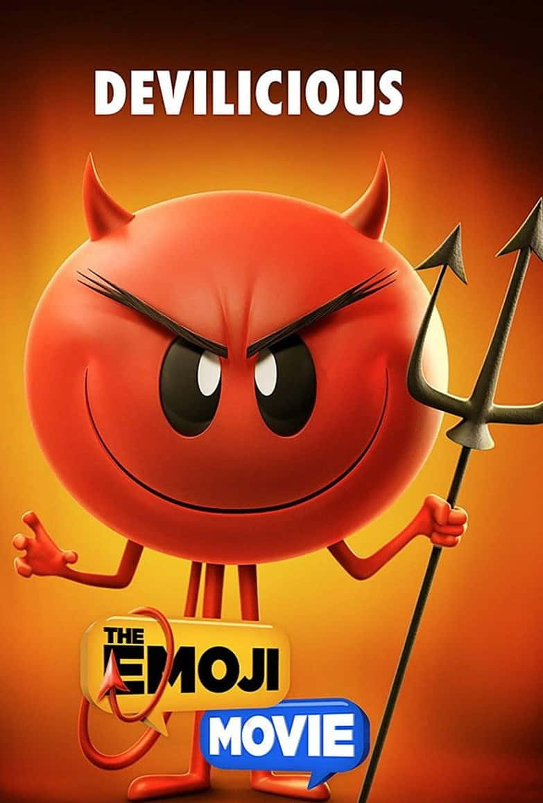 The Devil Emoji From The Emoji Movie