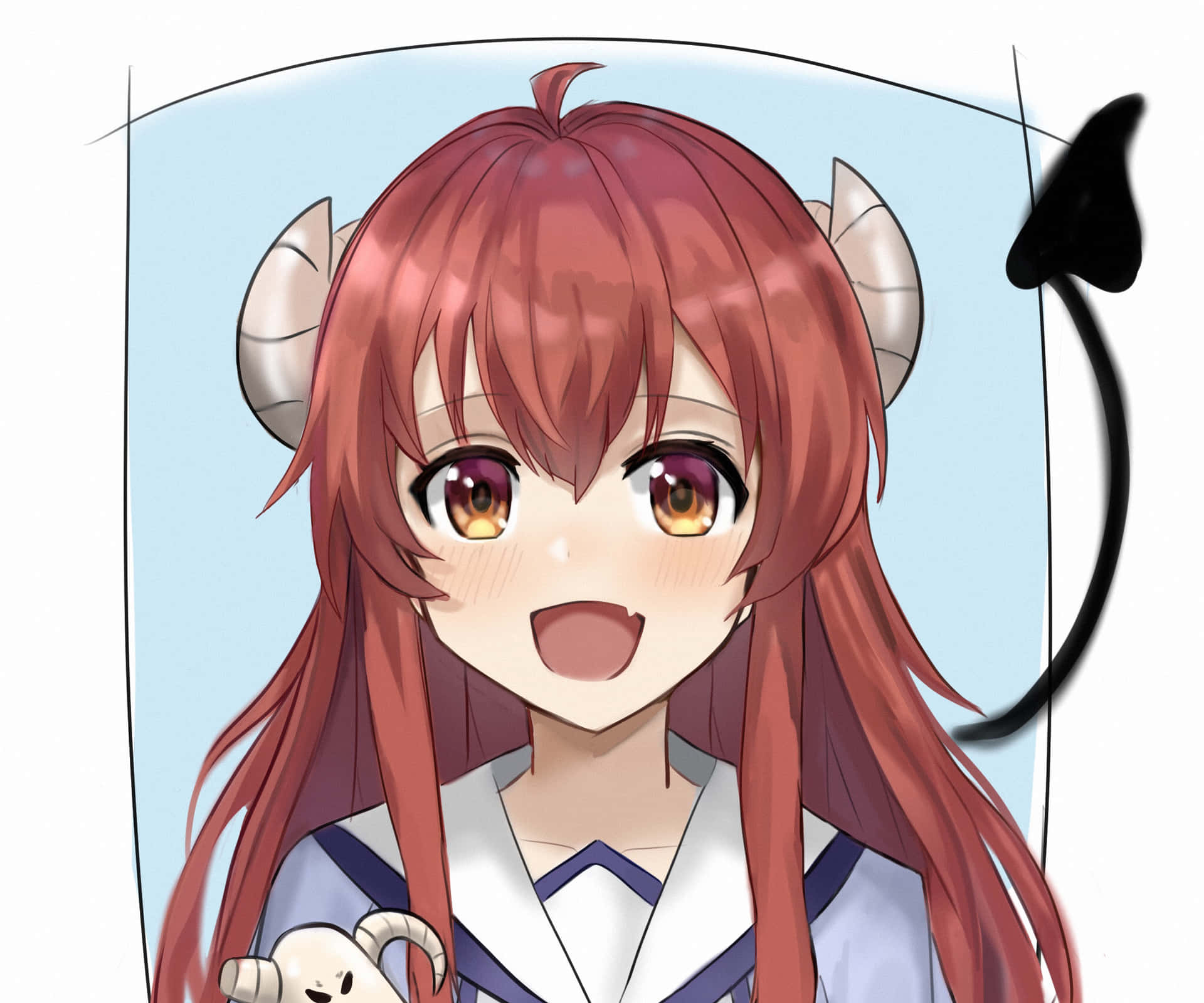 The Devil Girl Emerges Background