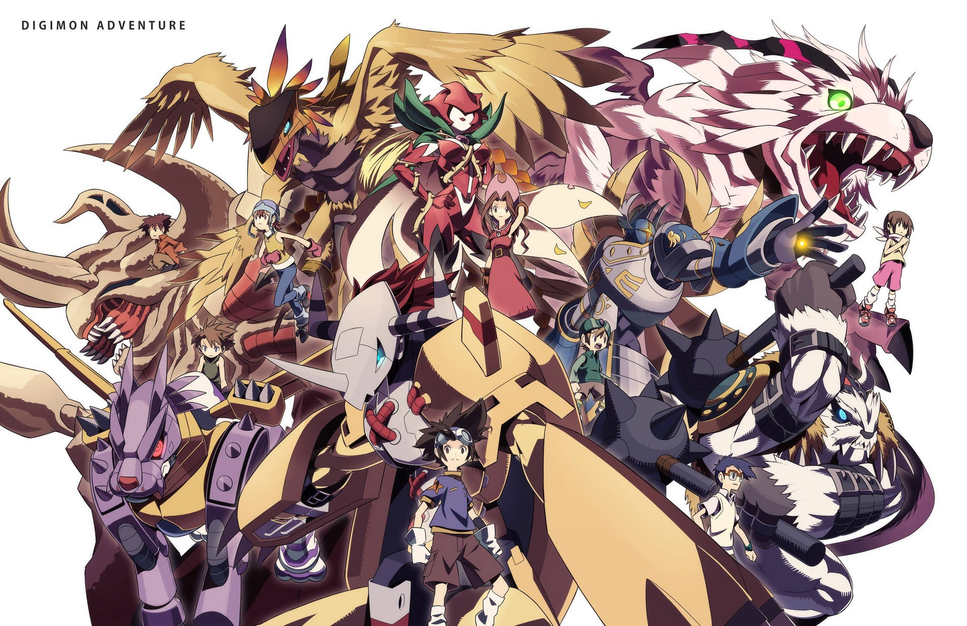 The Digimon Adventure Mega Family Background