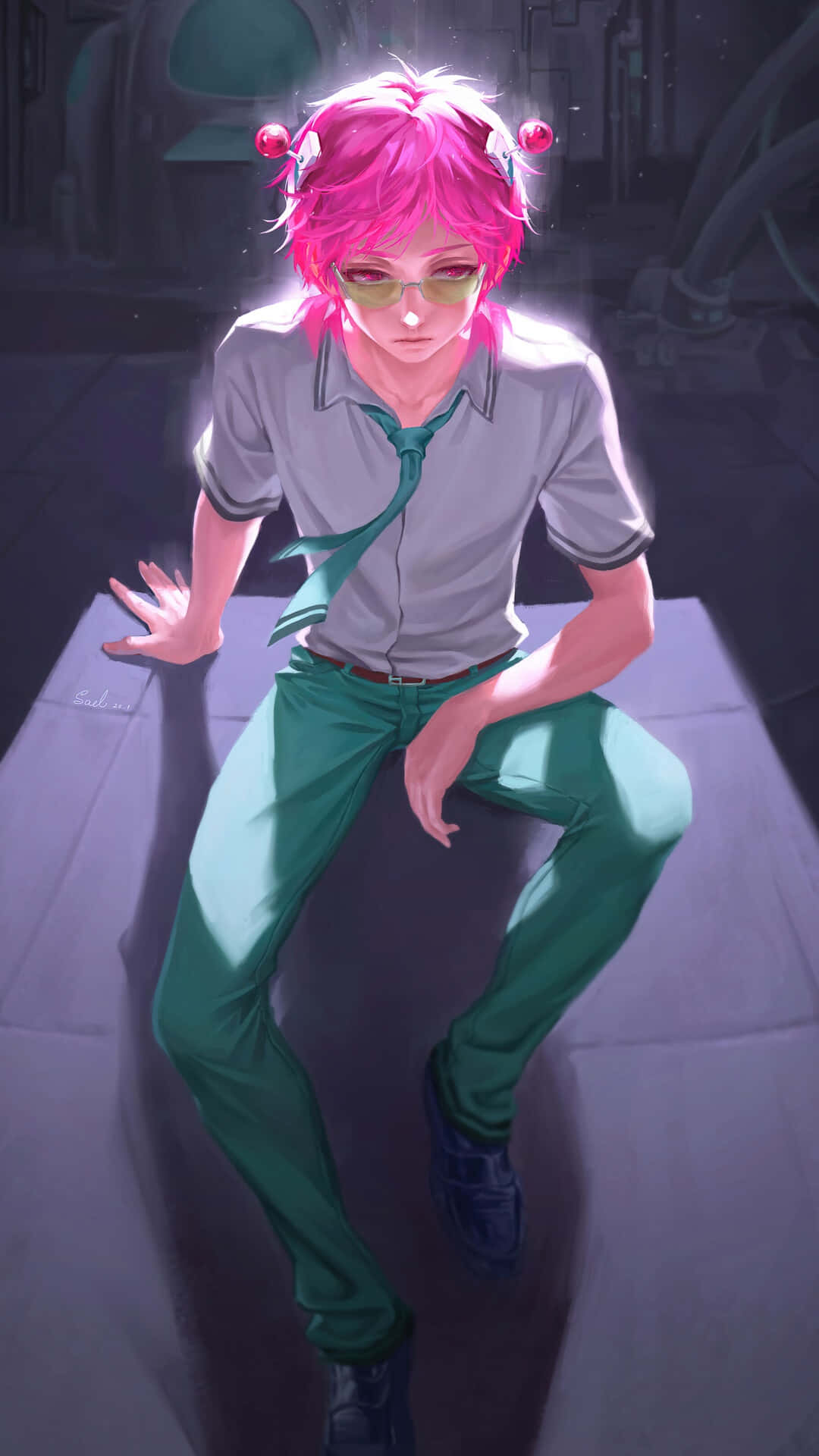 The Disastrous Life Of Saiki K Mobile Artwork