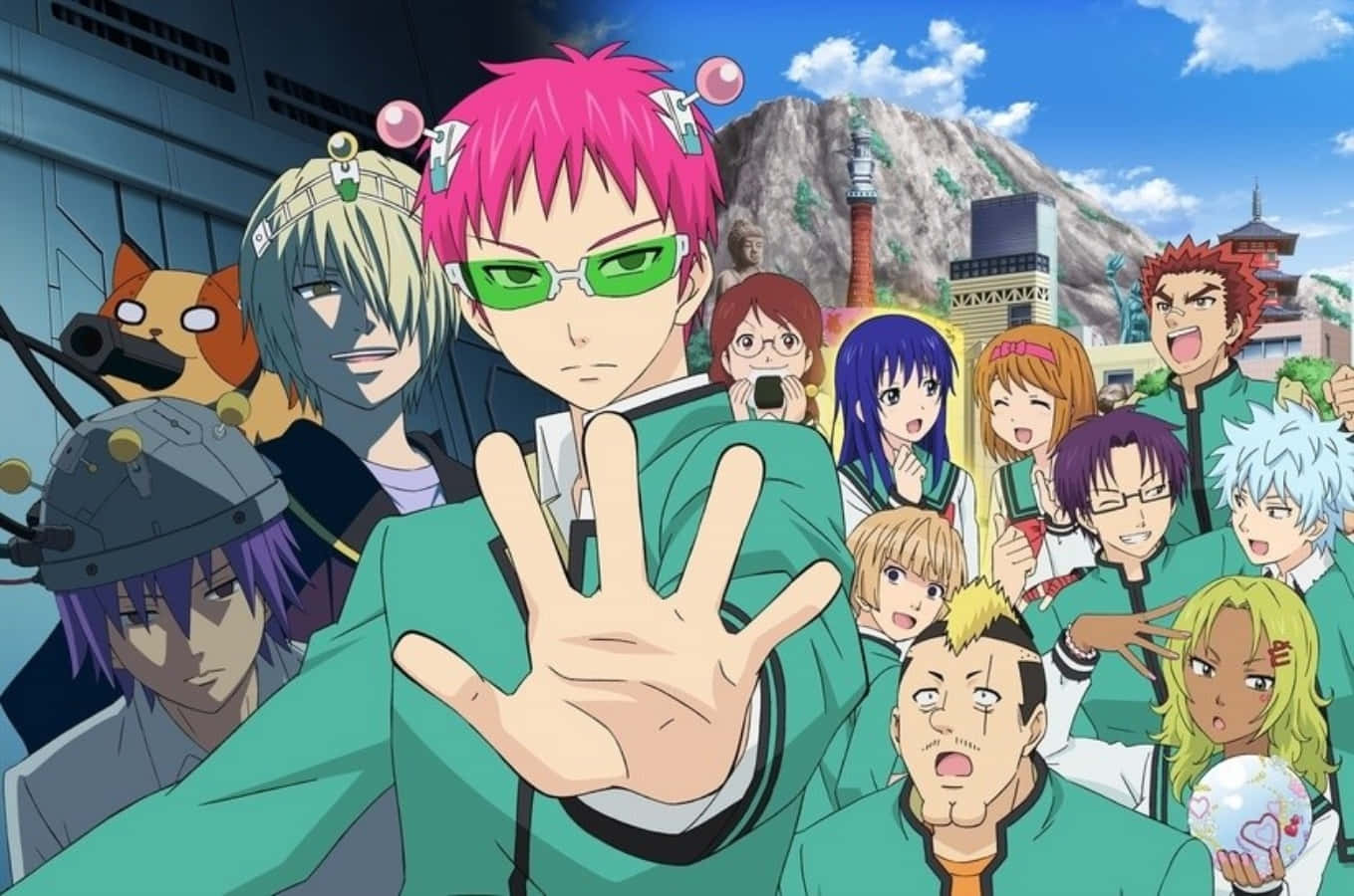 The Disastrous Life Of Saiki K Pk Academy