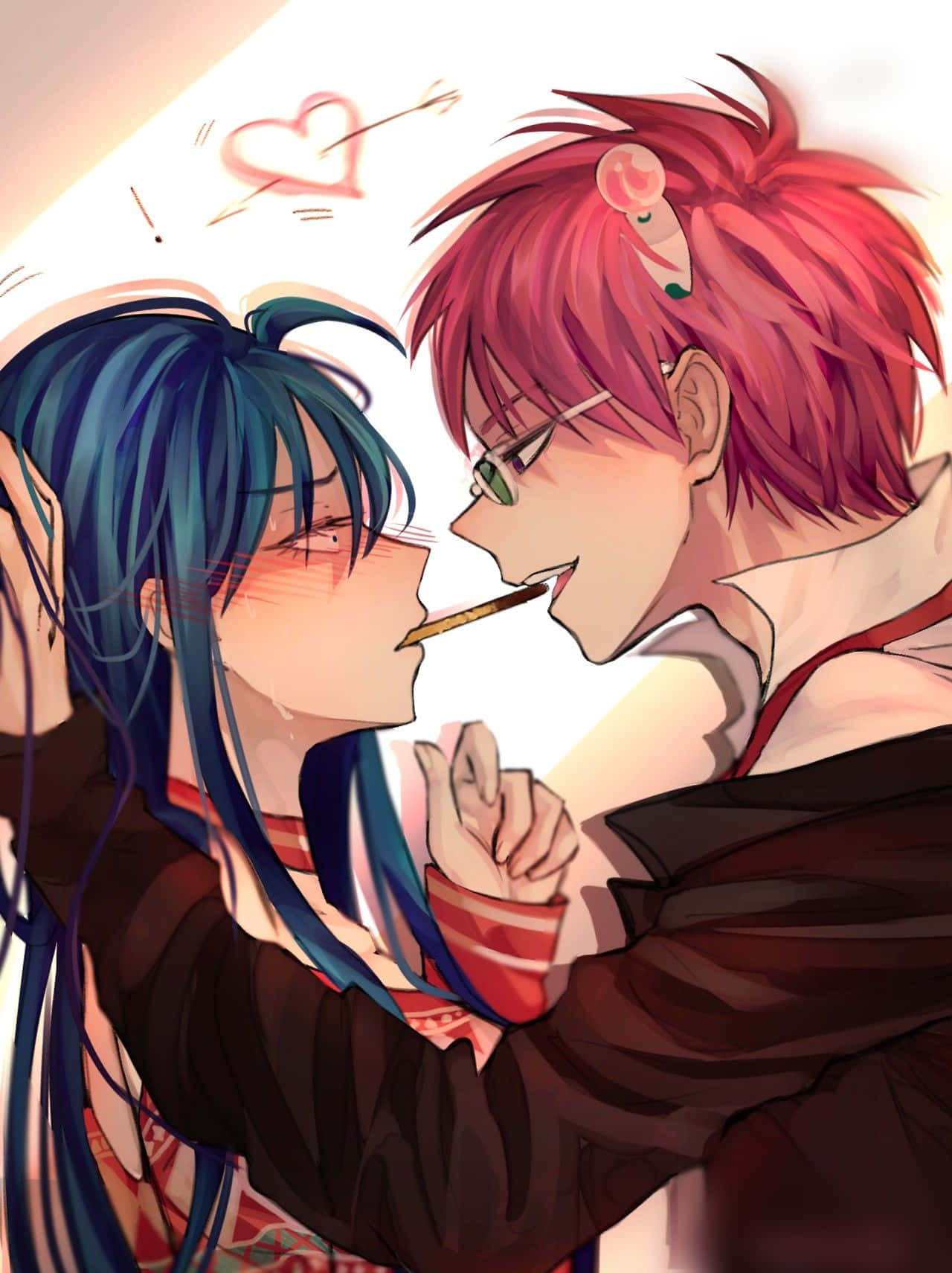 The Disastrous Life Of Saiki K Romantic Background