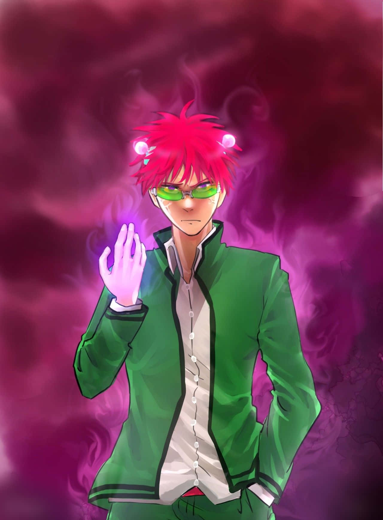 The Disastrous Life Of Saiki K Telekinesis Background