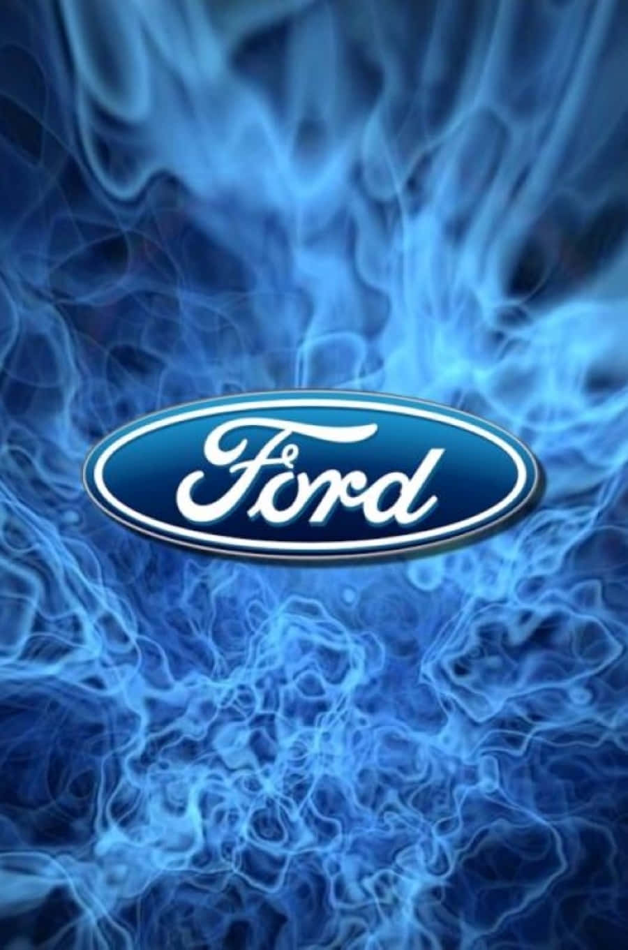 The Distinct Classic Ford Logo Background