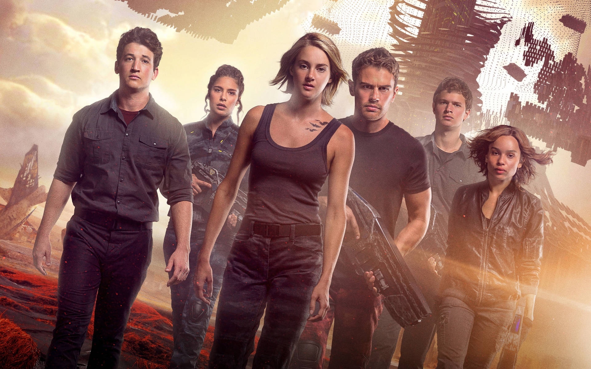 The Divergent Series 2016 Allegiant Final Sequel Background