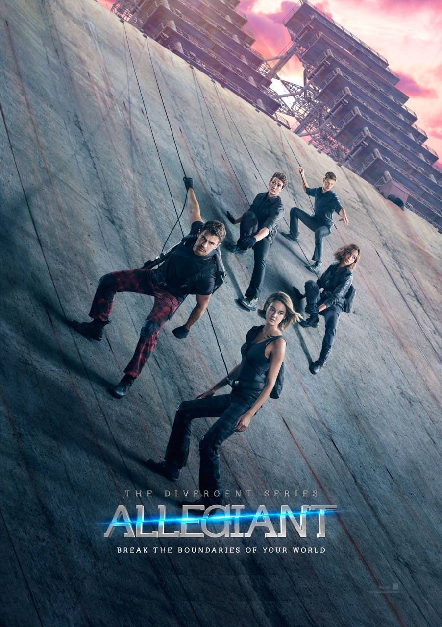 The Divergent Series Allegiant Movie Poster Background