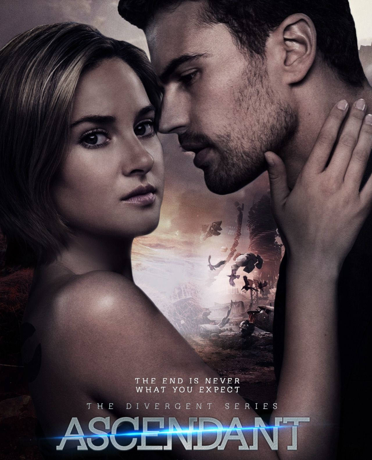 The Divergent Series Ascendant Movie Poster Background