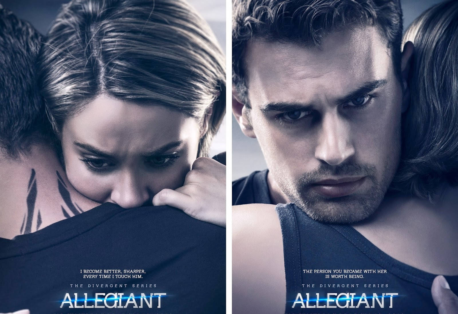 The Divergent Series - Two Sides Visualised Background