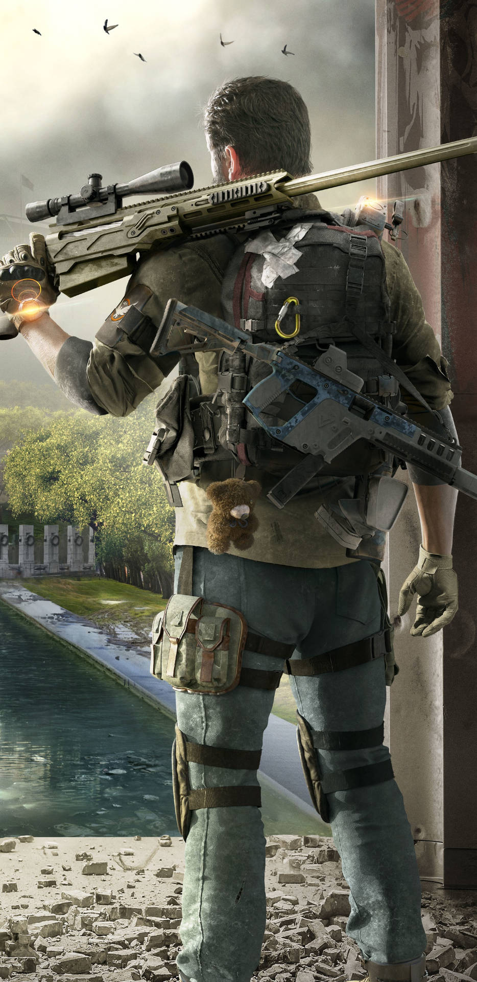 The Division 2 Phone - Built For The Future Background