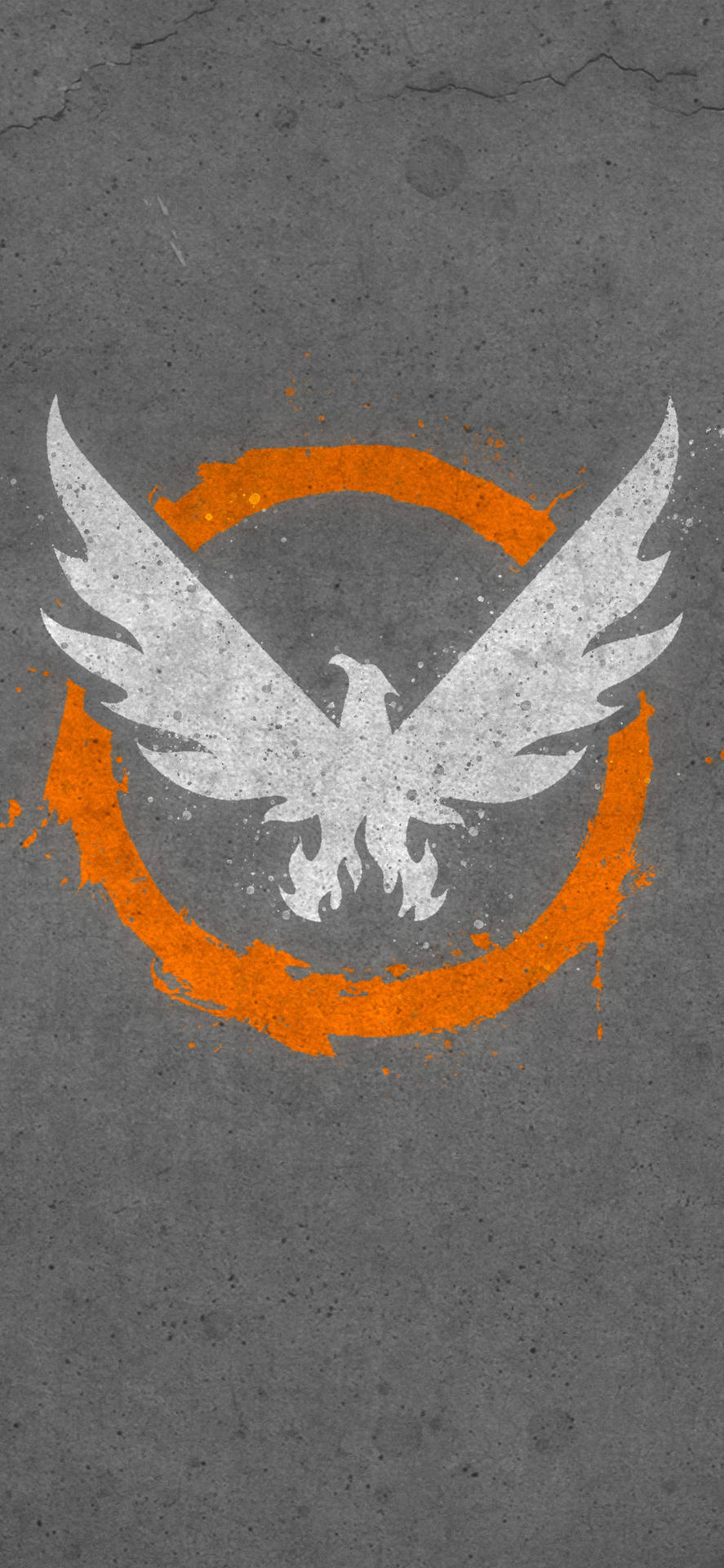 The Division 2 Phone Game Bird Logo Background