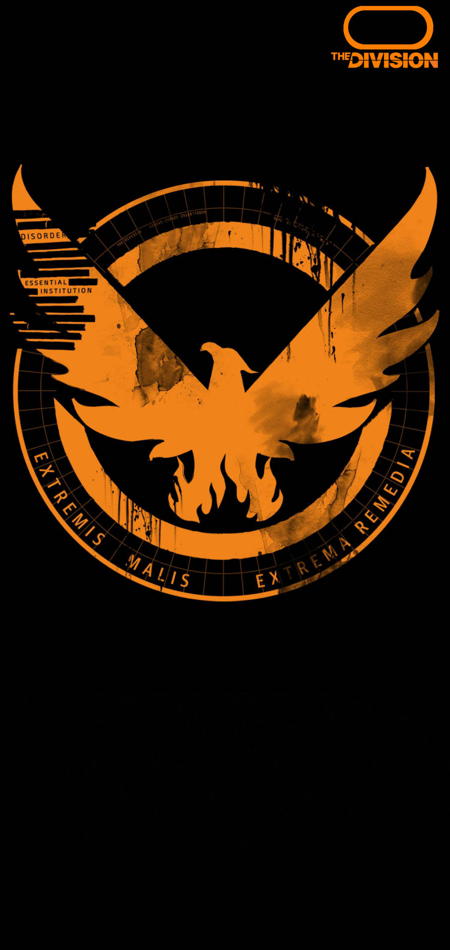 The Division 2 Phone Strategic Homeland Logo Background