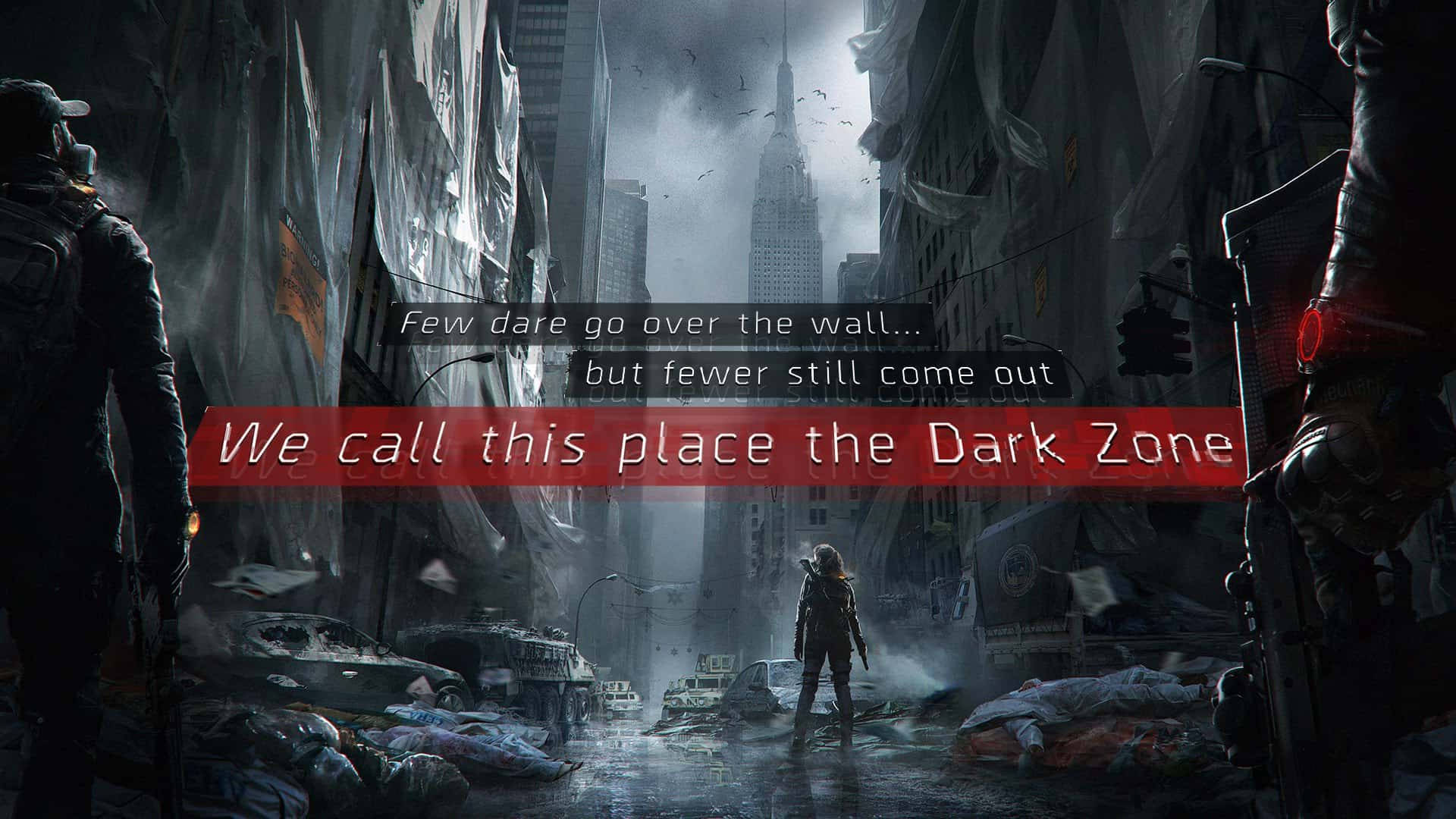 The Division 4k Dark Zone Area Background