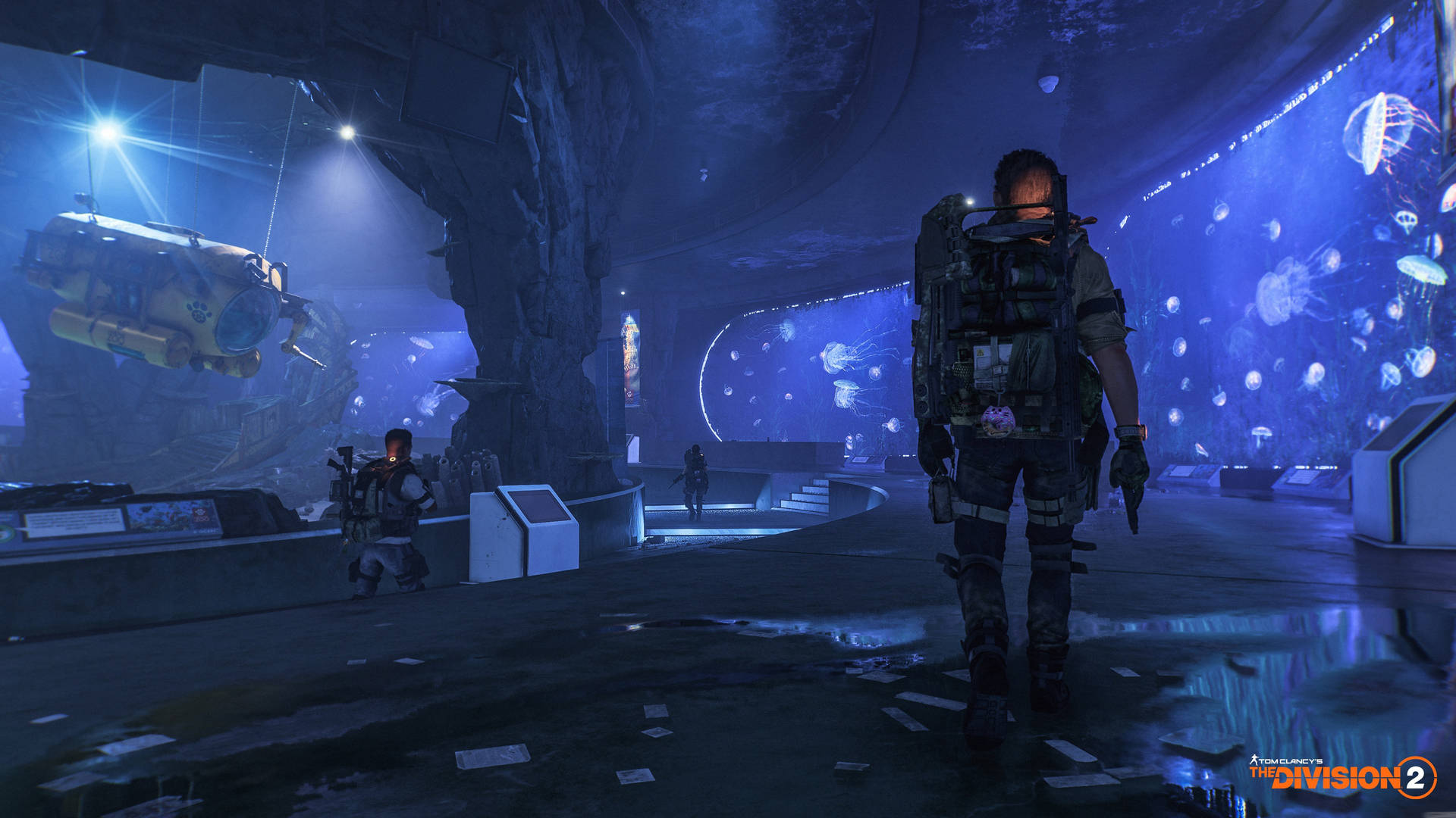 The Division 4k Purple Mass Effect
