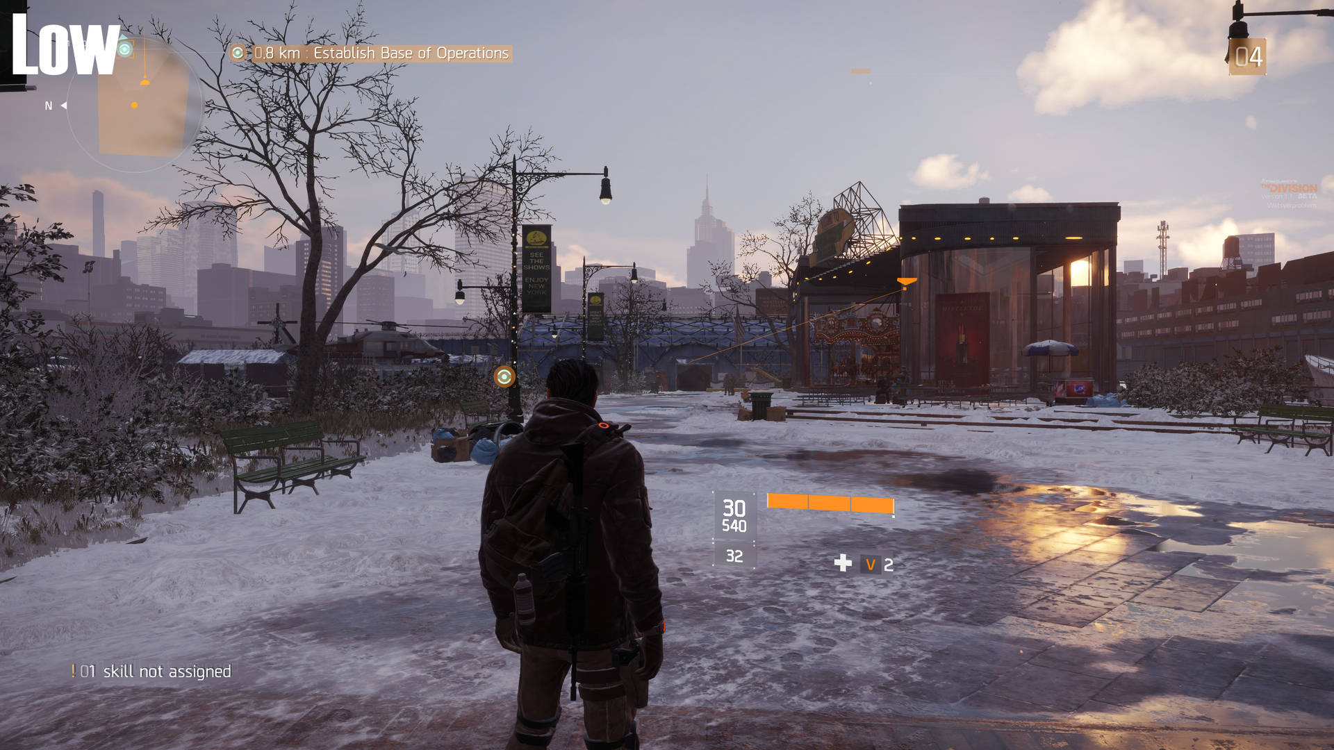 The Division 4k Tom Clancy Winter
