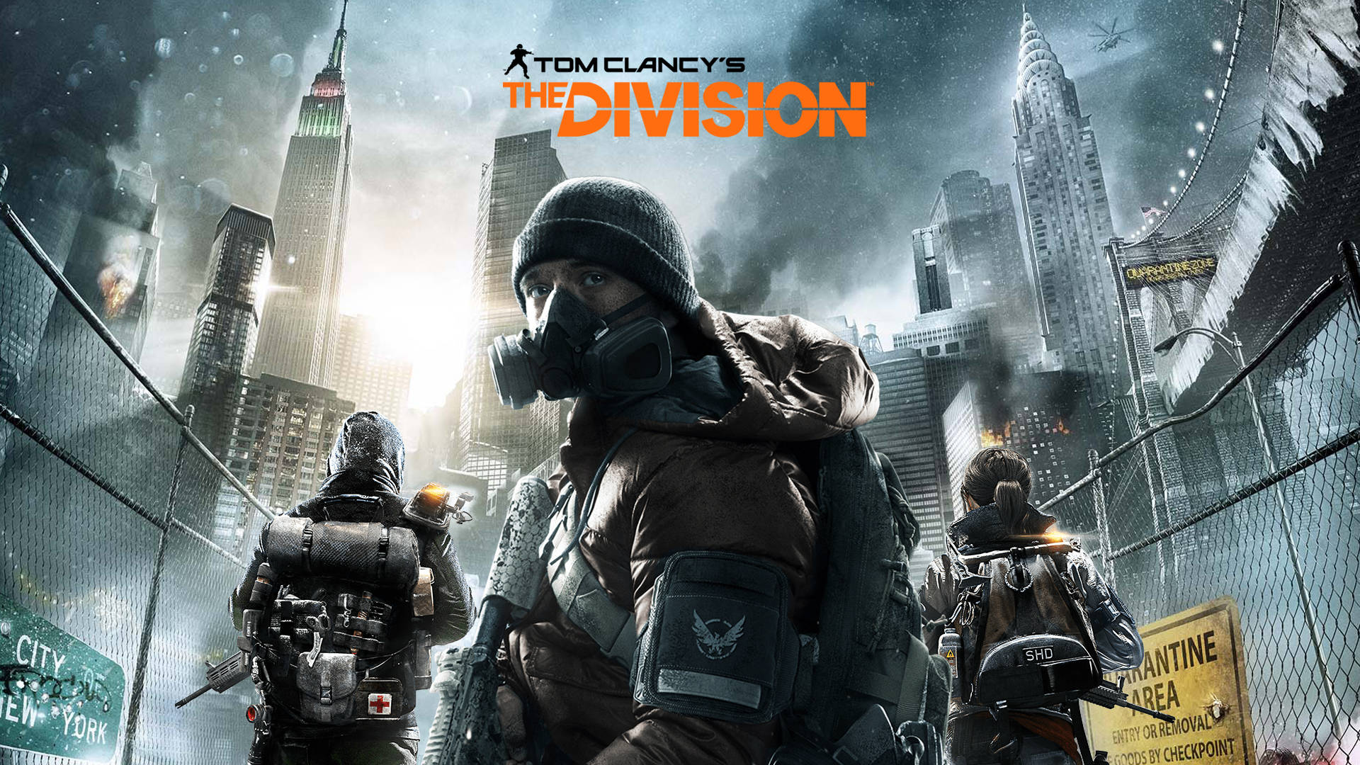 The Division Game Poster Design Background