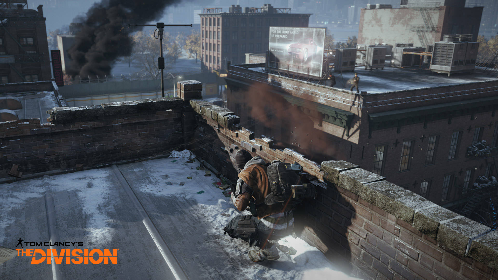 The Division Rooftop Background