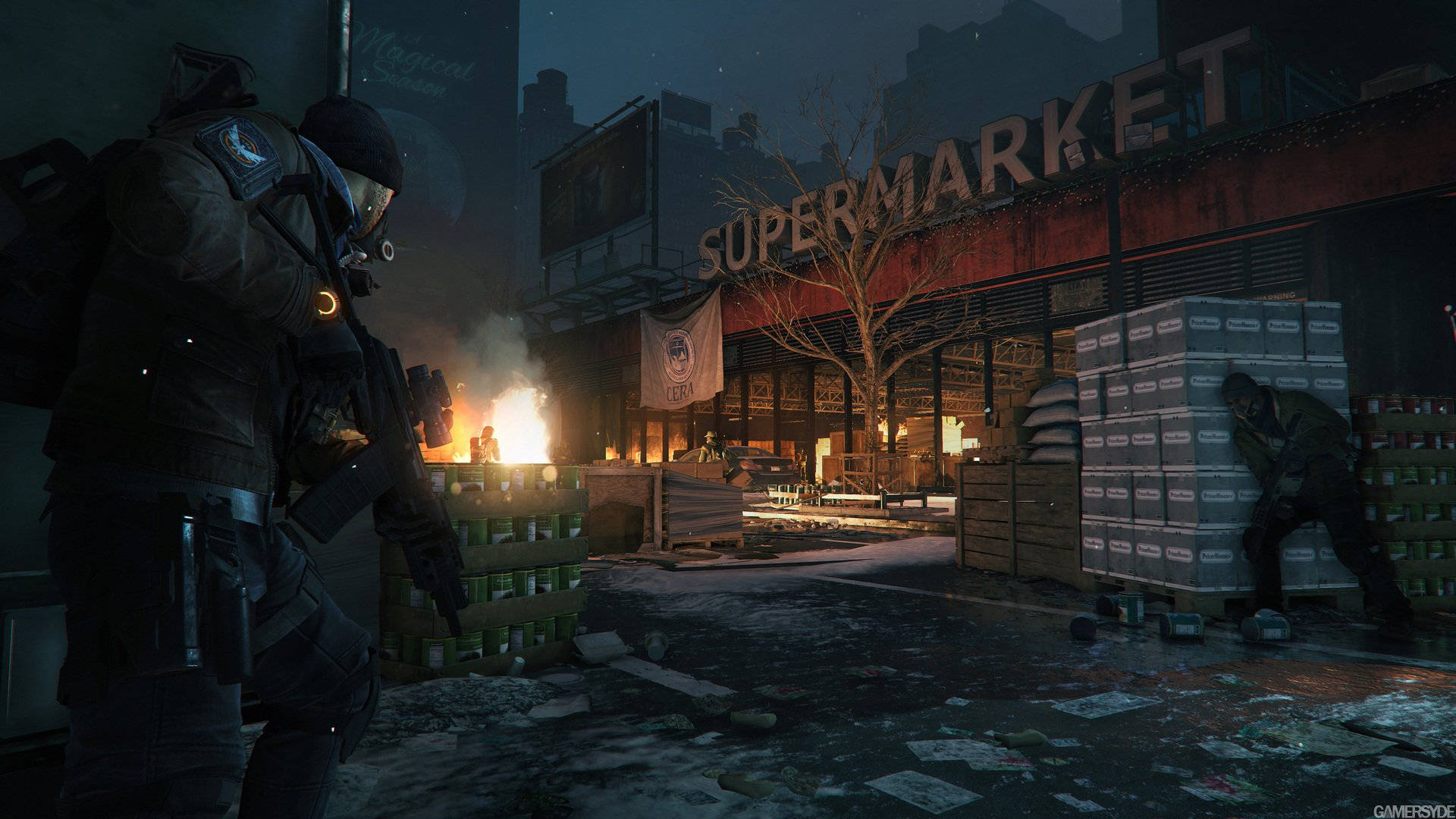 The Division Supermarket Background