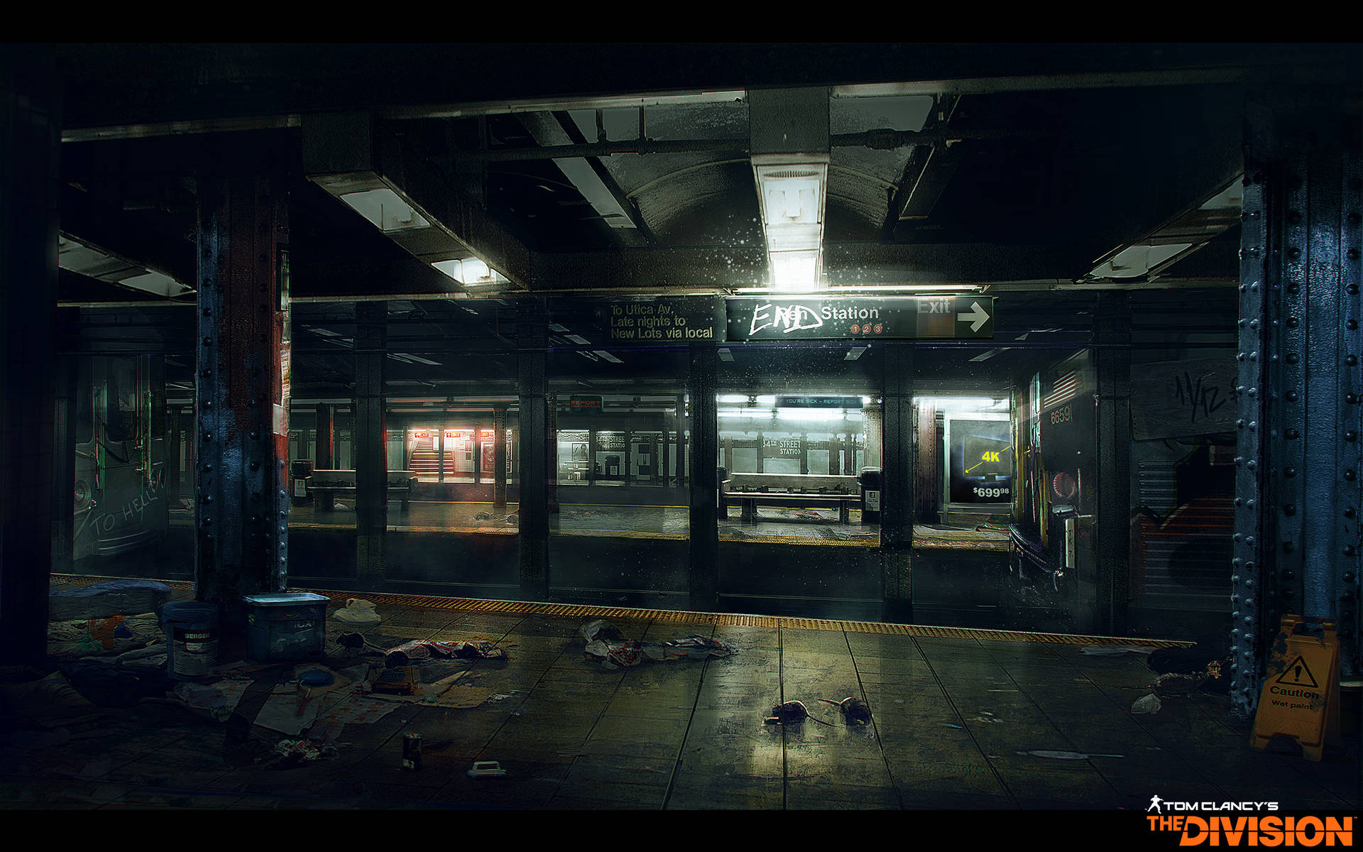 The Division Train Station Background