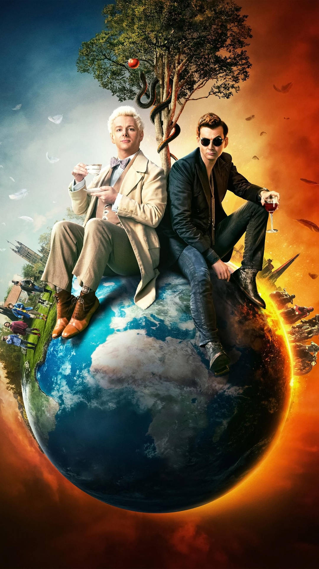 The Doctor And The Earth Background
