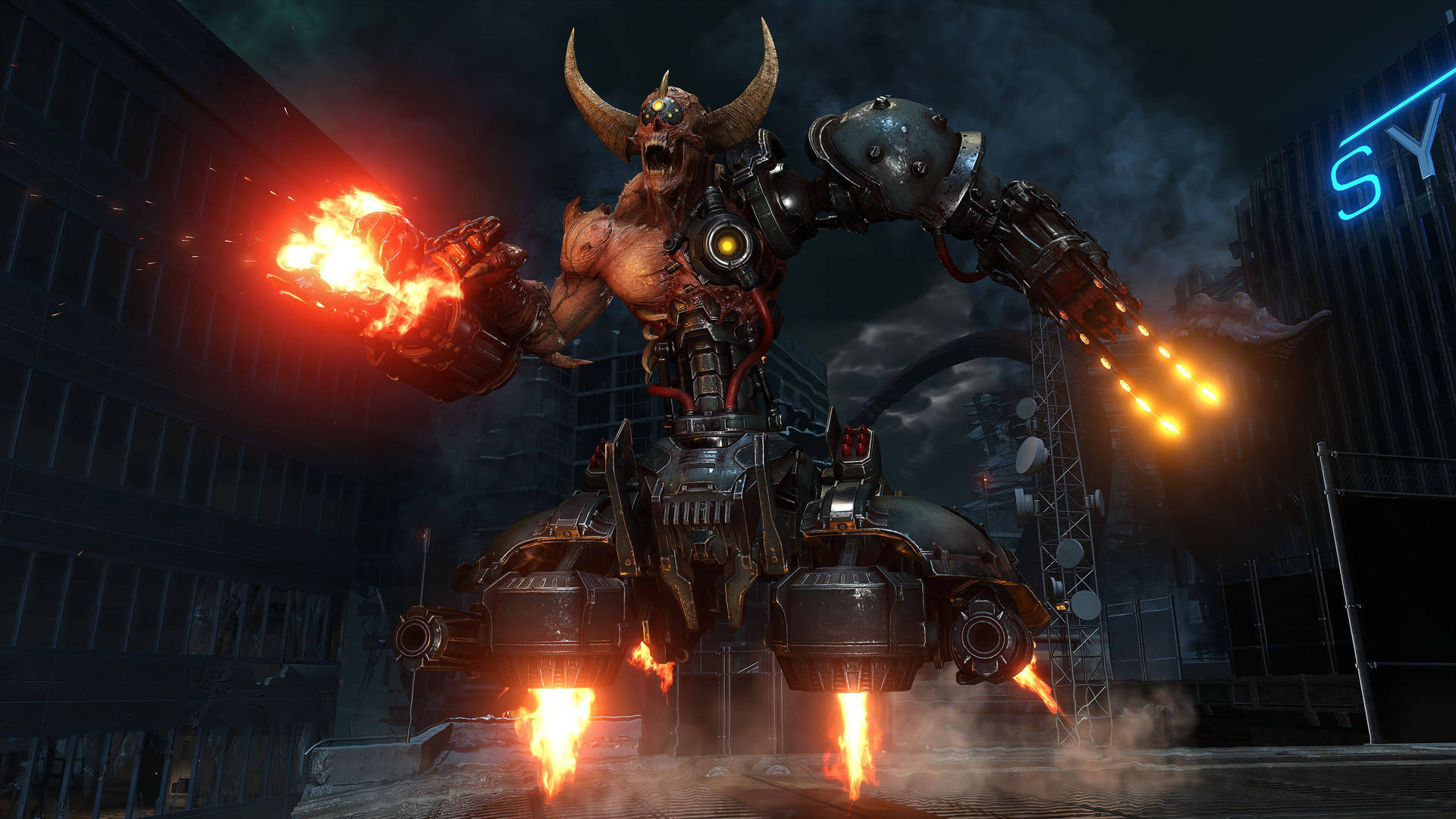 The Doom Hunter Of Doom Eternal Background