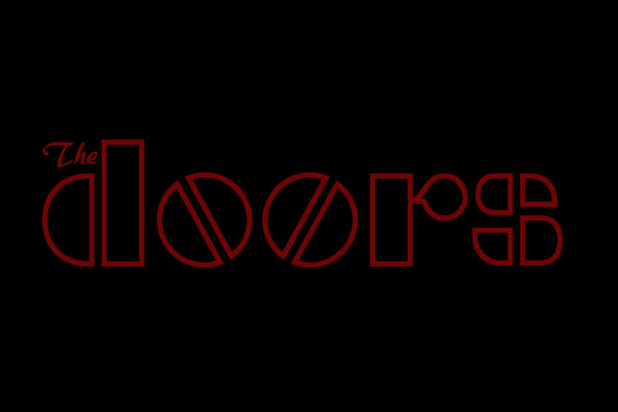 The Doors Band Logo Background