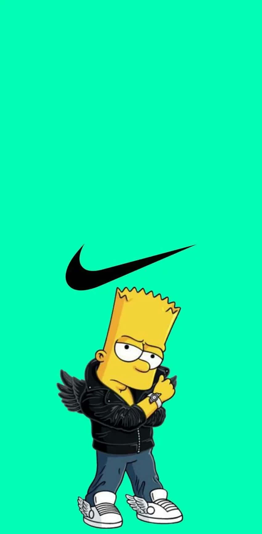 The Dope Simpsons Are Ready To Dance Background