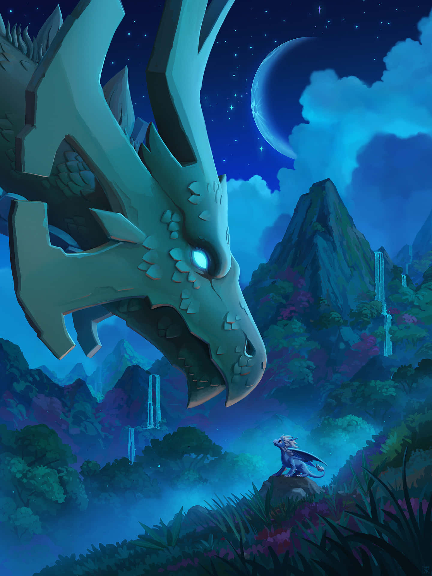 The Dragon Prince - New Adventures Ahead Background