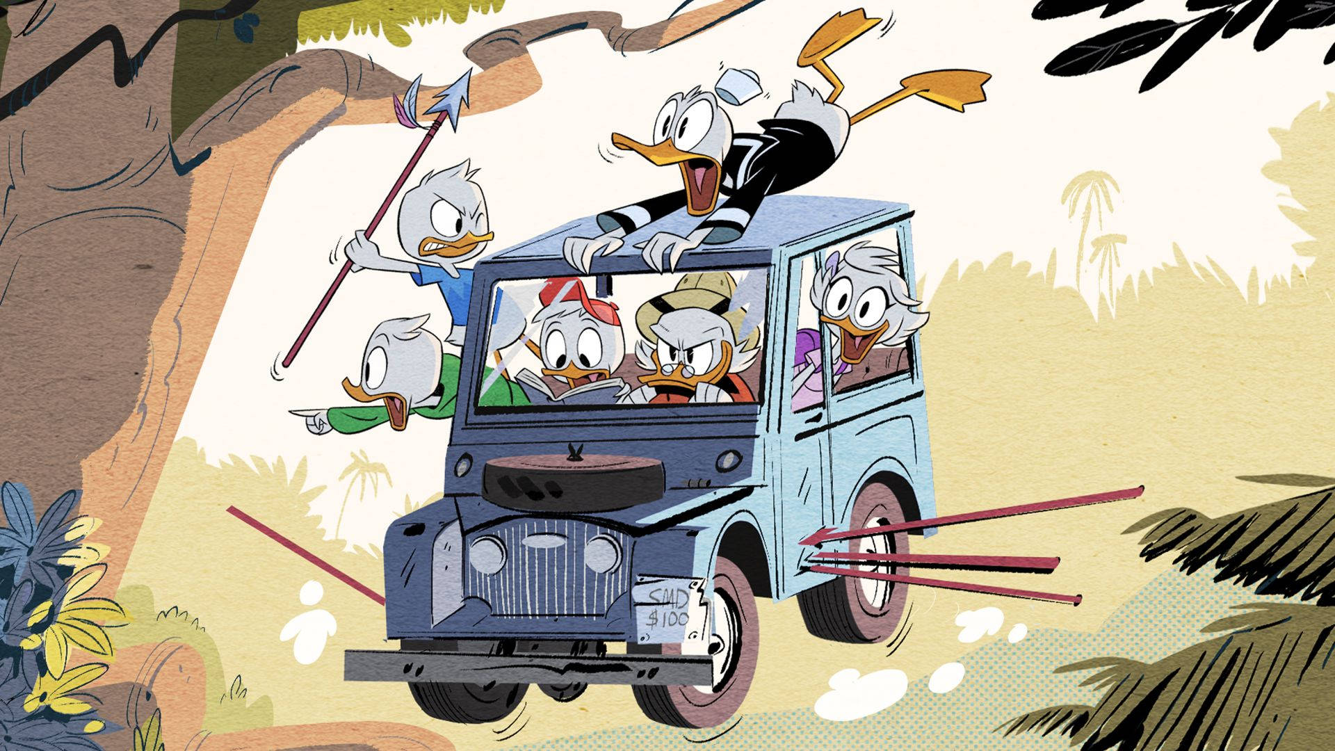The Ducktales Adventure Background