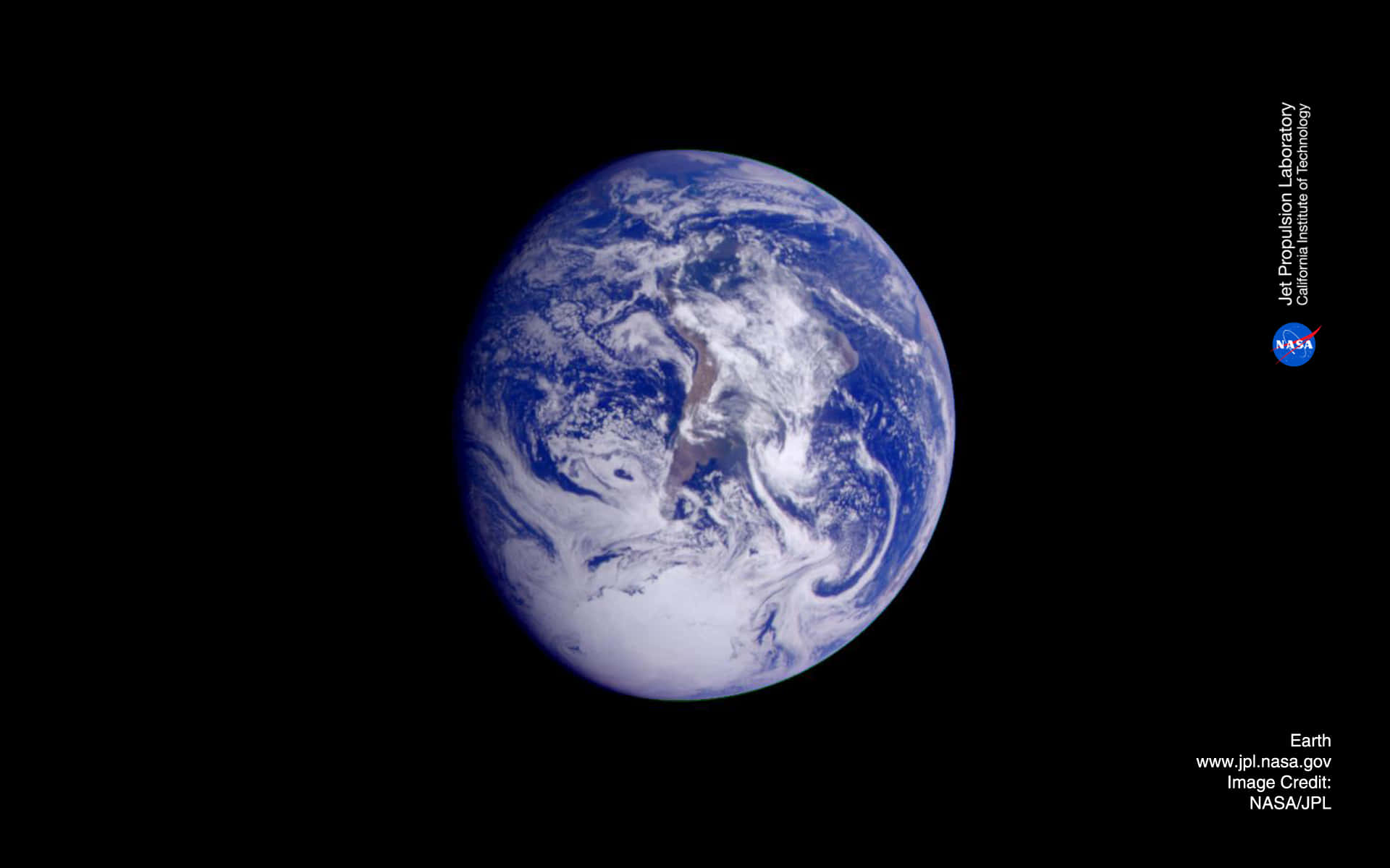 The Earth, From Outer Space Background