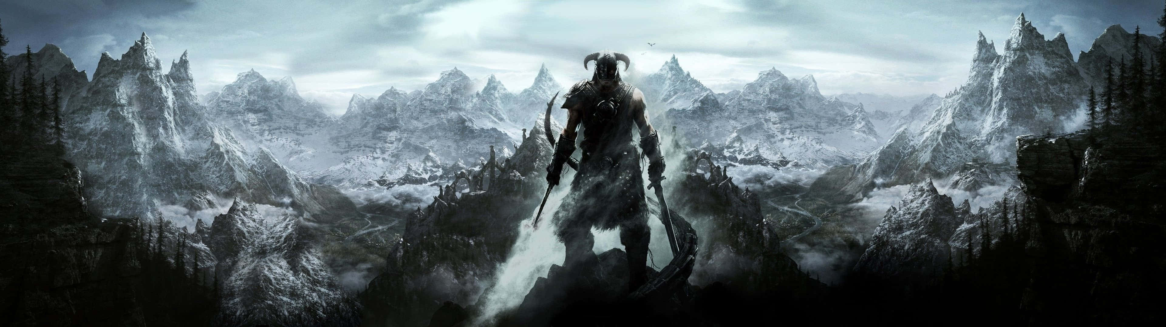 The Elder Scrolls V 3840 X 1080 Gaming Background