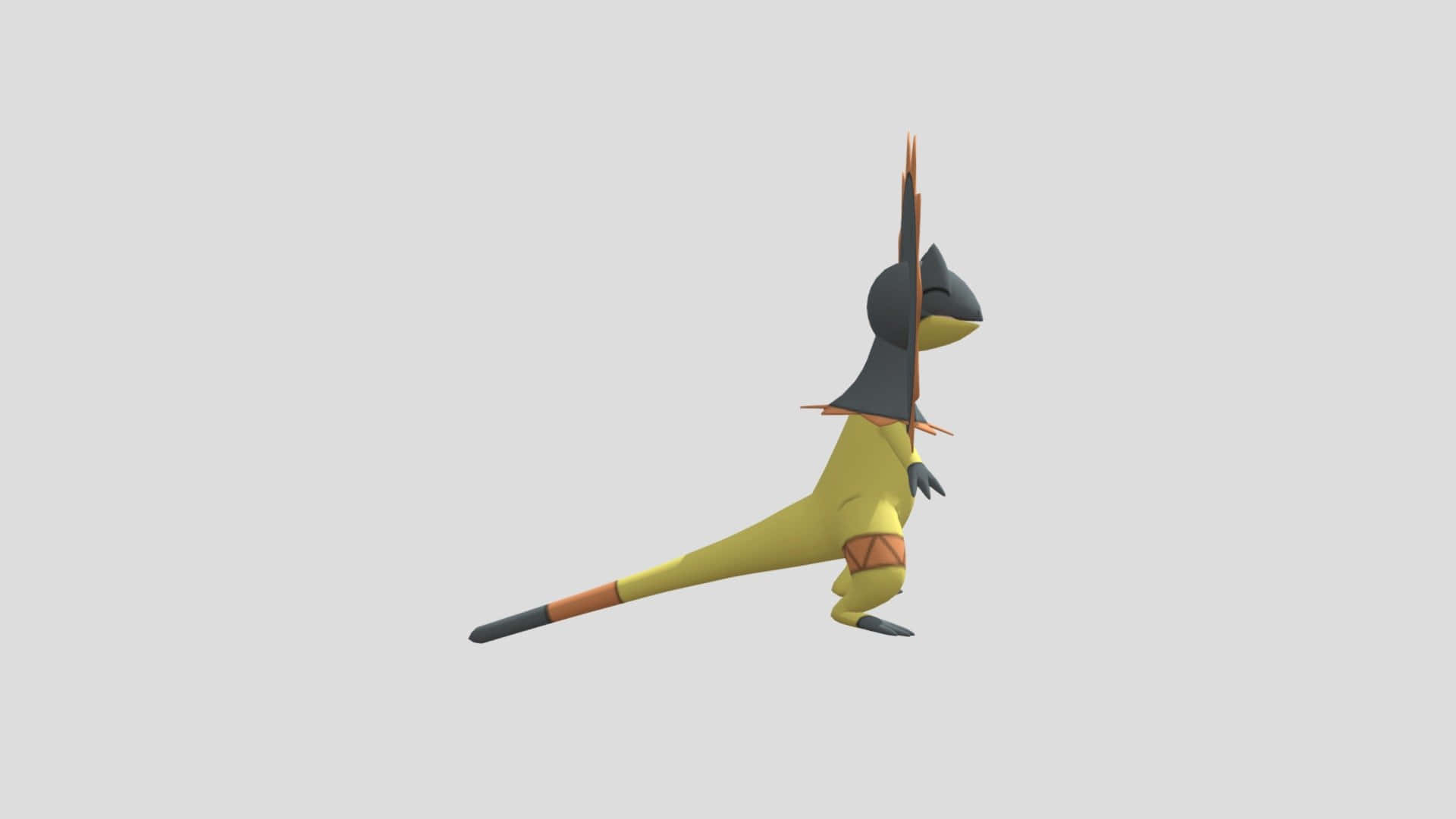 The Electric Lizard, Heliolisk Side View Background