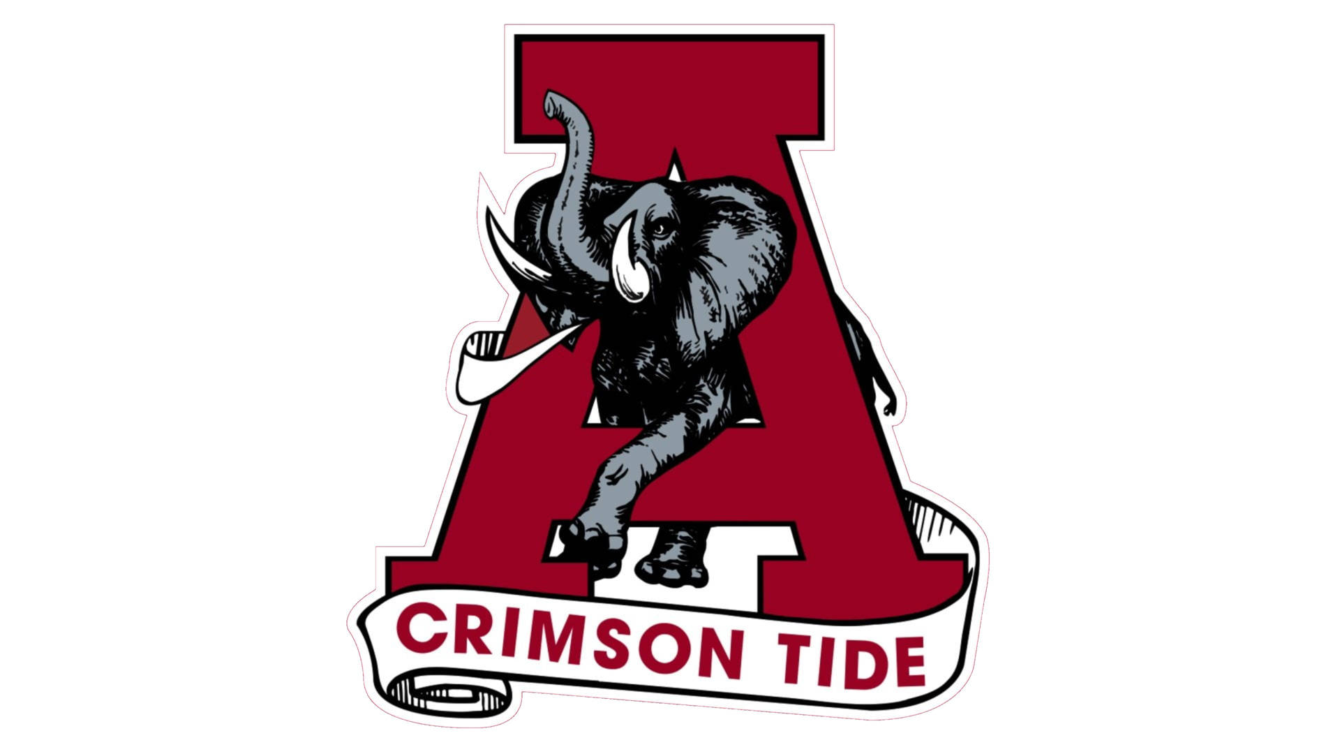 The Elephant Of Alabama Crimson Tide Background