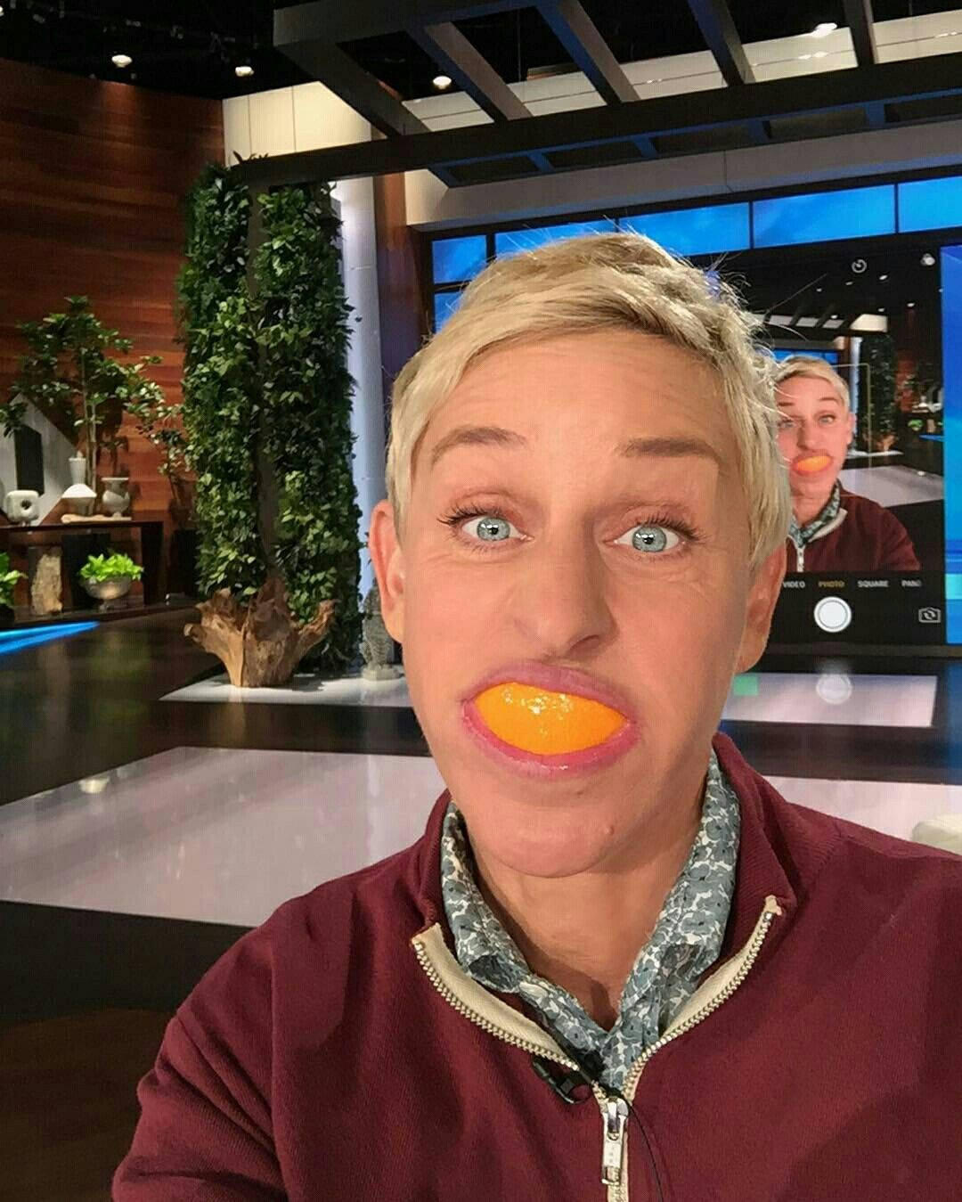 The Ellen Show Host Funny Selfie