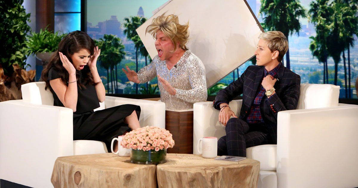 The Ellen Show Pranking Selena Gomez