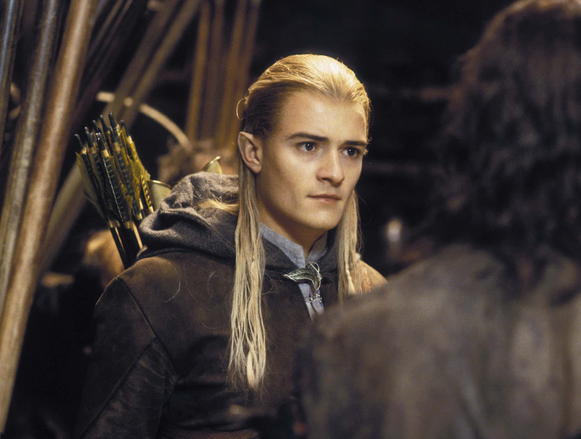 The Elven Archer Legolas Goes Into Battle