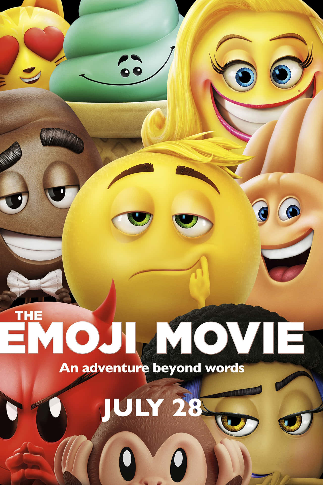 The Emoji Movie 2017 Poster Background