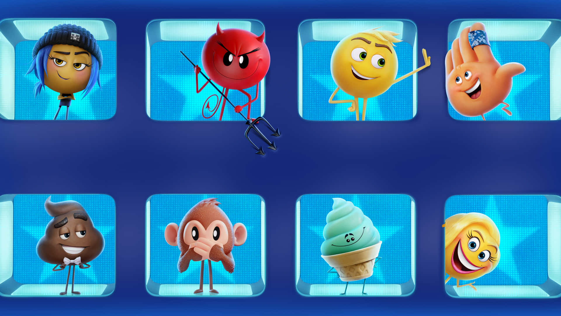 The Emoji Movie Characters Adventuring In Textopolis