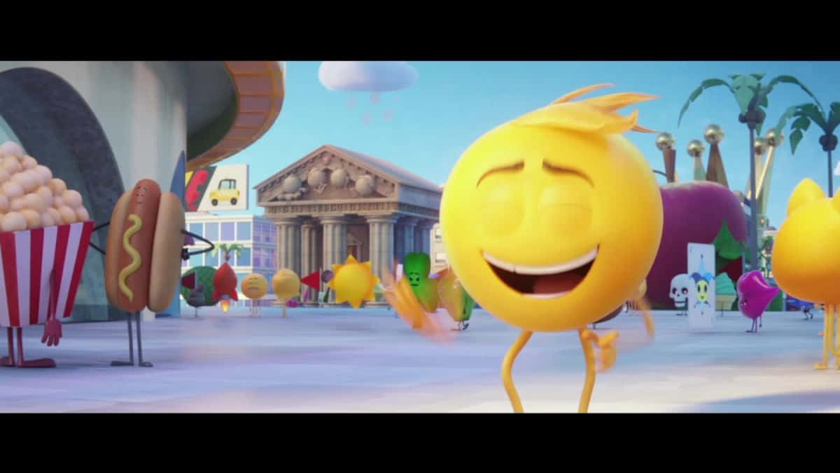 The Emoji Movie Gene Meh Overhwelmed