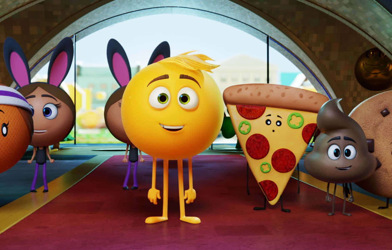 The Emoji Movie's Gene With Poop Emoji