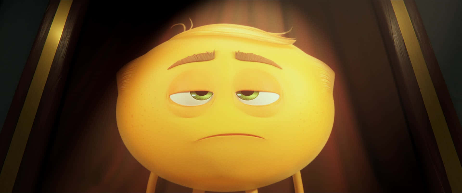 The Emoji Movie's Mel Meh Background